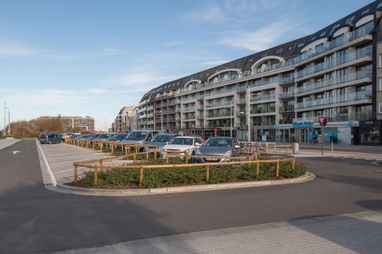 Parkeren shopping duinen